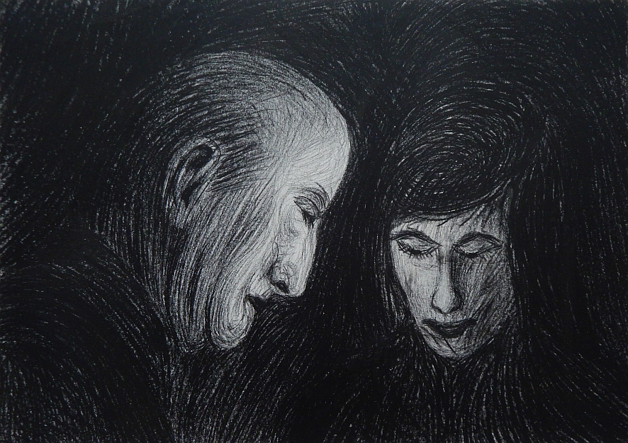 Renato Liermann: O.T. Ölkreide/Karton (1979-80) Renato Liermann: O.T. Ölkreide/Karton (1979-80)