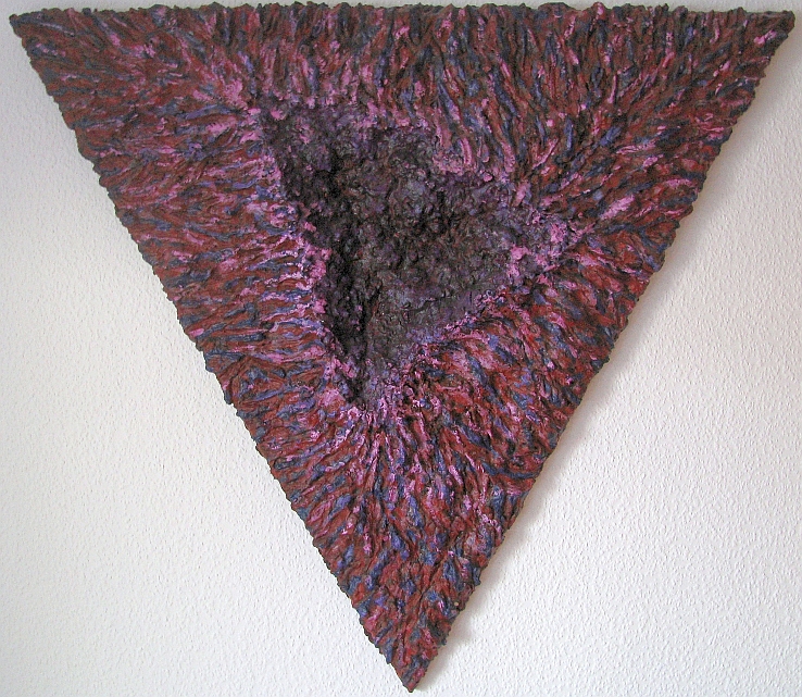 Renato Liermann: Der Norden. Öl/Mixed Media, Holz (1986/87) Renato Liermann: Der Norden. Öl/Mixed Media, Holz (1986/87)